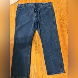 Wrangler Men's Cowboy Cut Blue Jeans size 46X32